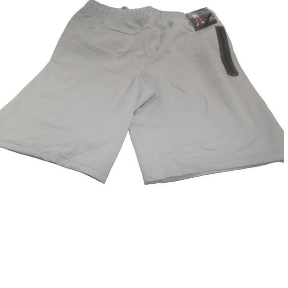 Big Kids Boys (Sz 8) Active Jogger Shorts, Gray, Rayon / Nyon / Spandex - Picture 2 of 4